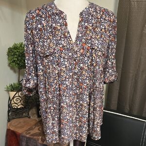 Cocomo Floral Blouse - Multicolor